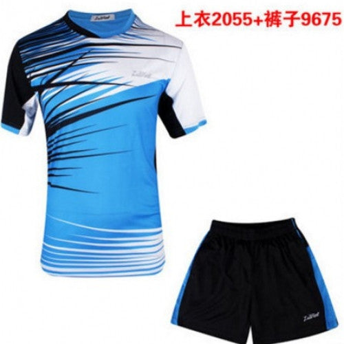 Badminton,Sport shirts,O-Collar O-Neck Sportwear (Include shirts and shorts) Embroidery LOGO --LUWINT Brand Men's Tennis Jersey