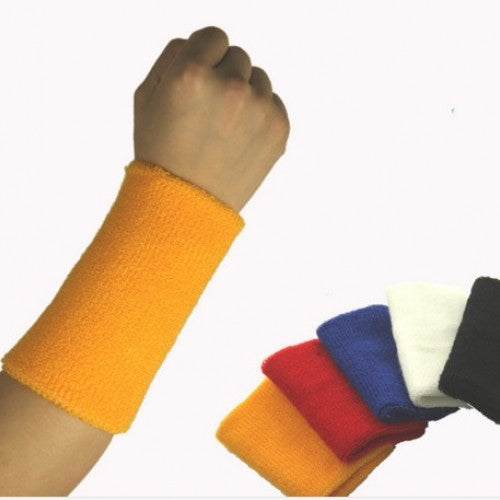 Wrist Support Sport Pulseira Wrist Brace Tennis Sweatbands Guard - Gym Protector Wristbands 100% Cotton Weightlifting